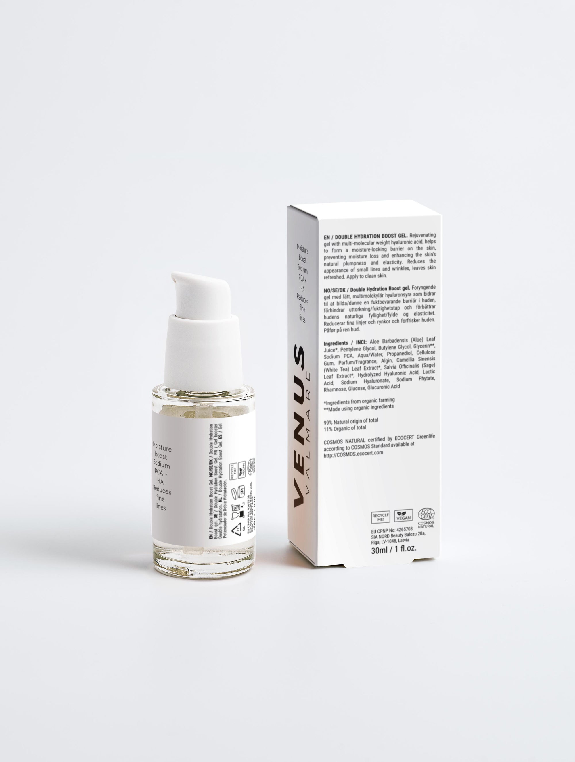 Gel potenciador de doble hidratación + AH